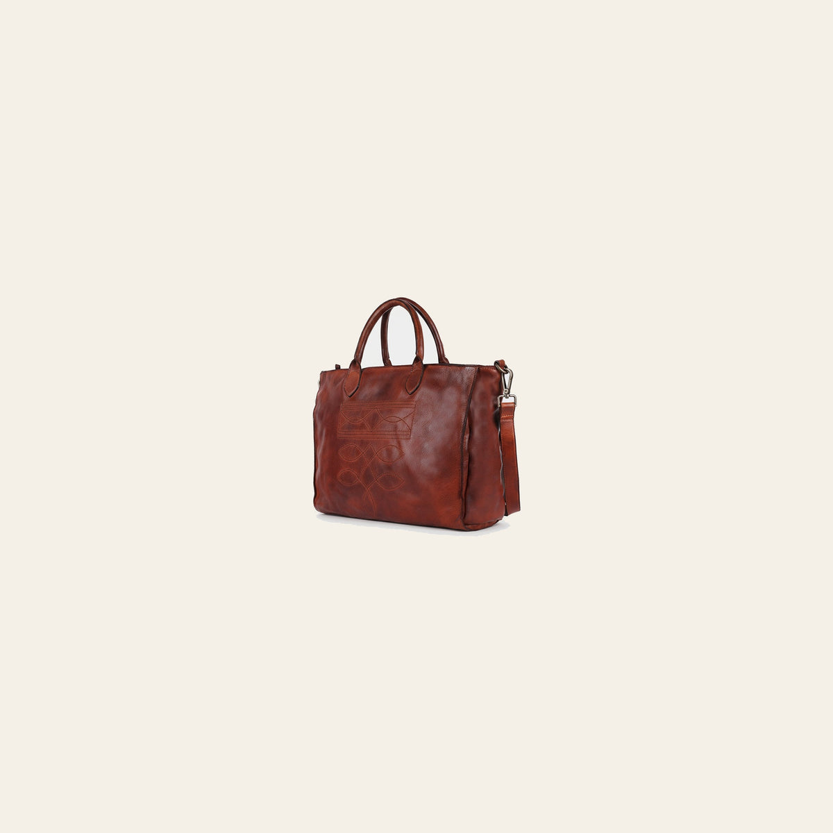 Spaghetti Western Tote Genuine Leather women bag handbag purse