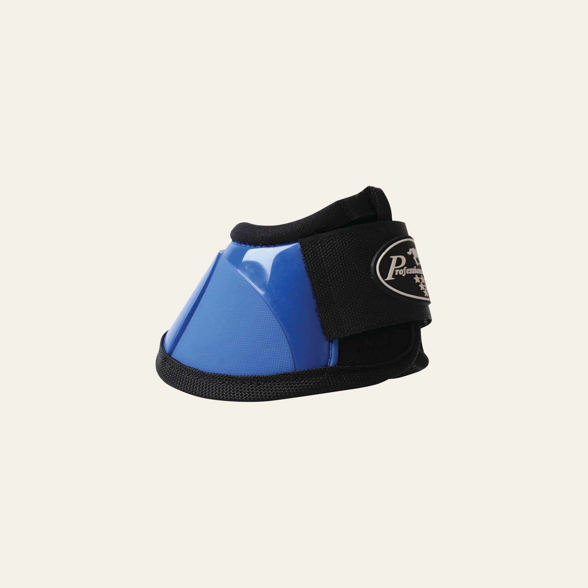 Large Professional'S Choice Western Horse Sports Spartan Bell Boot Blue
