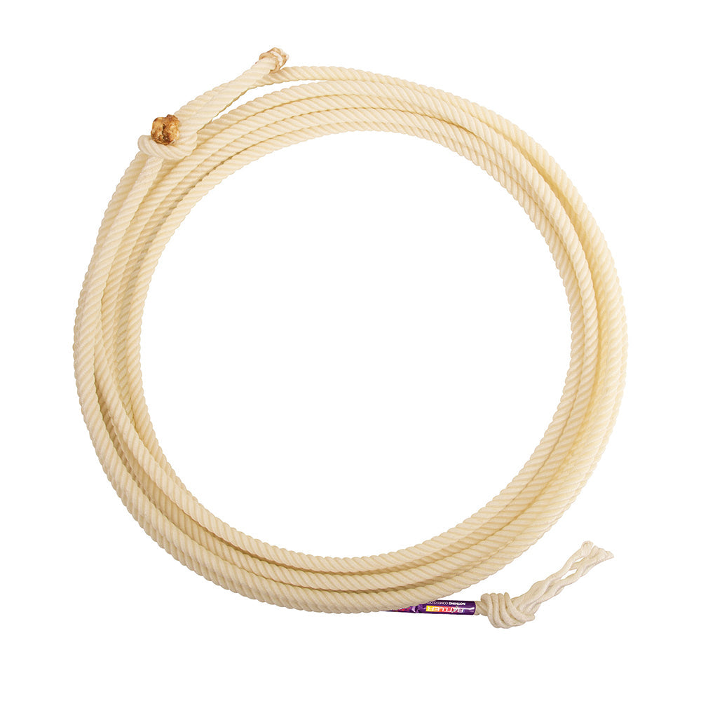 Rattler Striker Calf Rope 28' Right-Handed 4 Strand CoreTech Calf Roping Rope with Synthetic Polyester Construction