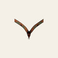 Bar H Equine Genuine Western American Leather Horse Premium Headstall & Breast Collar Set