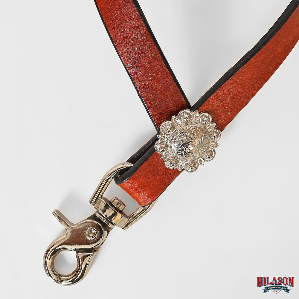 HILASON 4 Inch Leather Horse Tie Down Hobble Keeper Sunset Hand Tool | Ties Straps for Horses