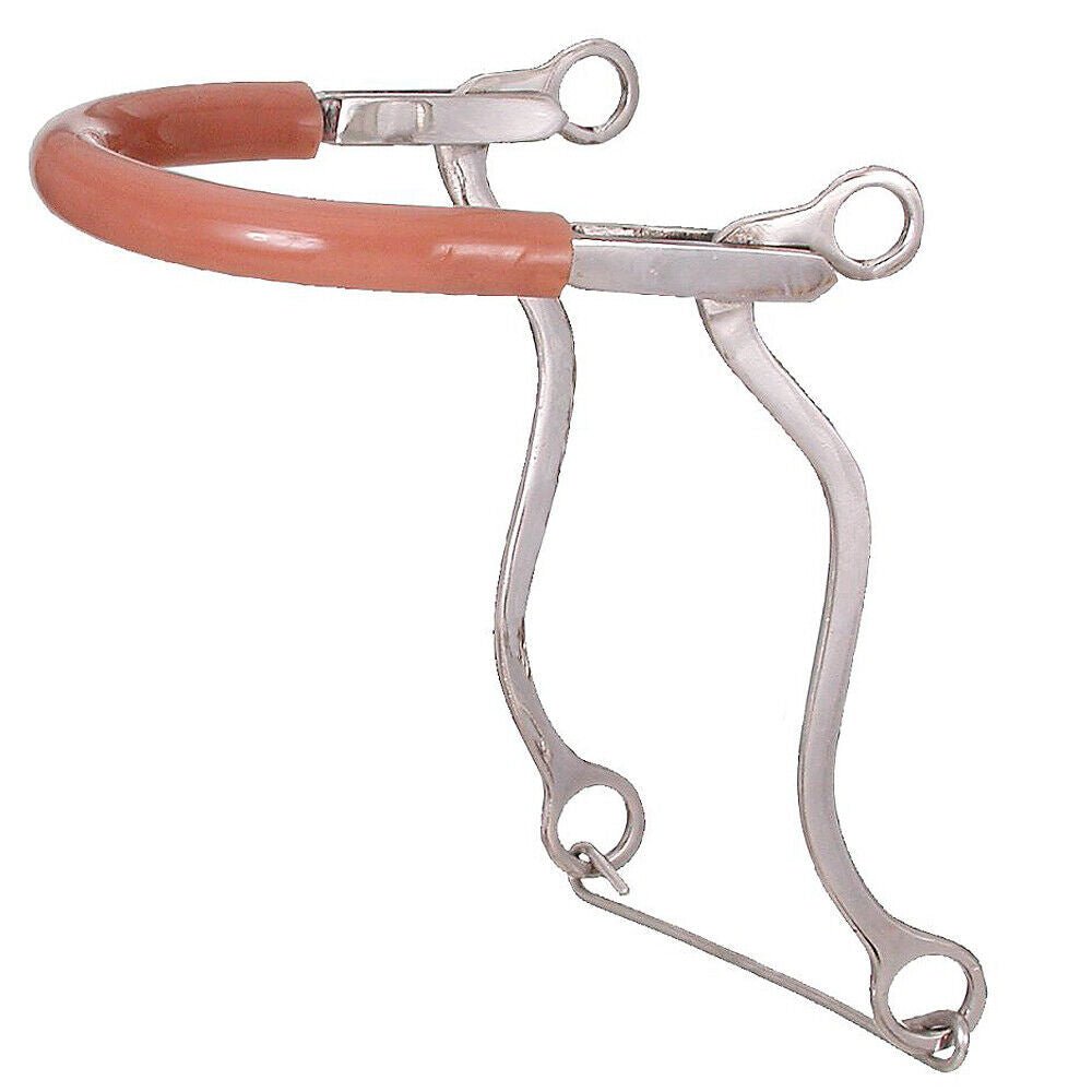 Tough 1 Kelly Silver Star H. Hackamore Bit W/ Rubber Tubing – Hilason