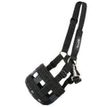 Tough 1 Poly Nylon Grazing Horse Muzzle Halter Black