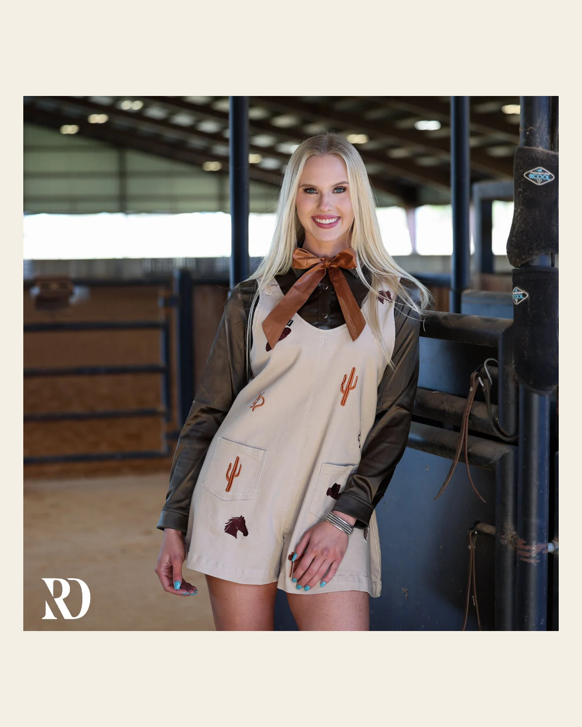Traildust | Romper on a warm cream background