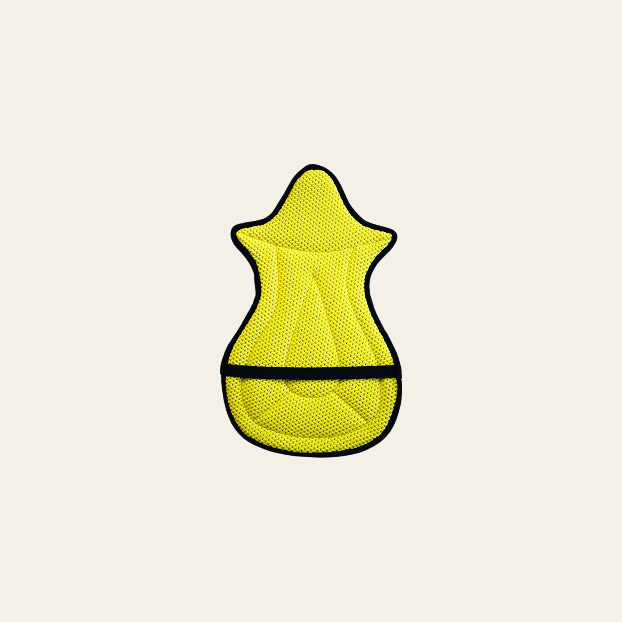 Hilason Anti Slip Cushion Grip Saddle Seat Cover With Yellow