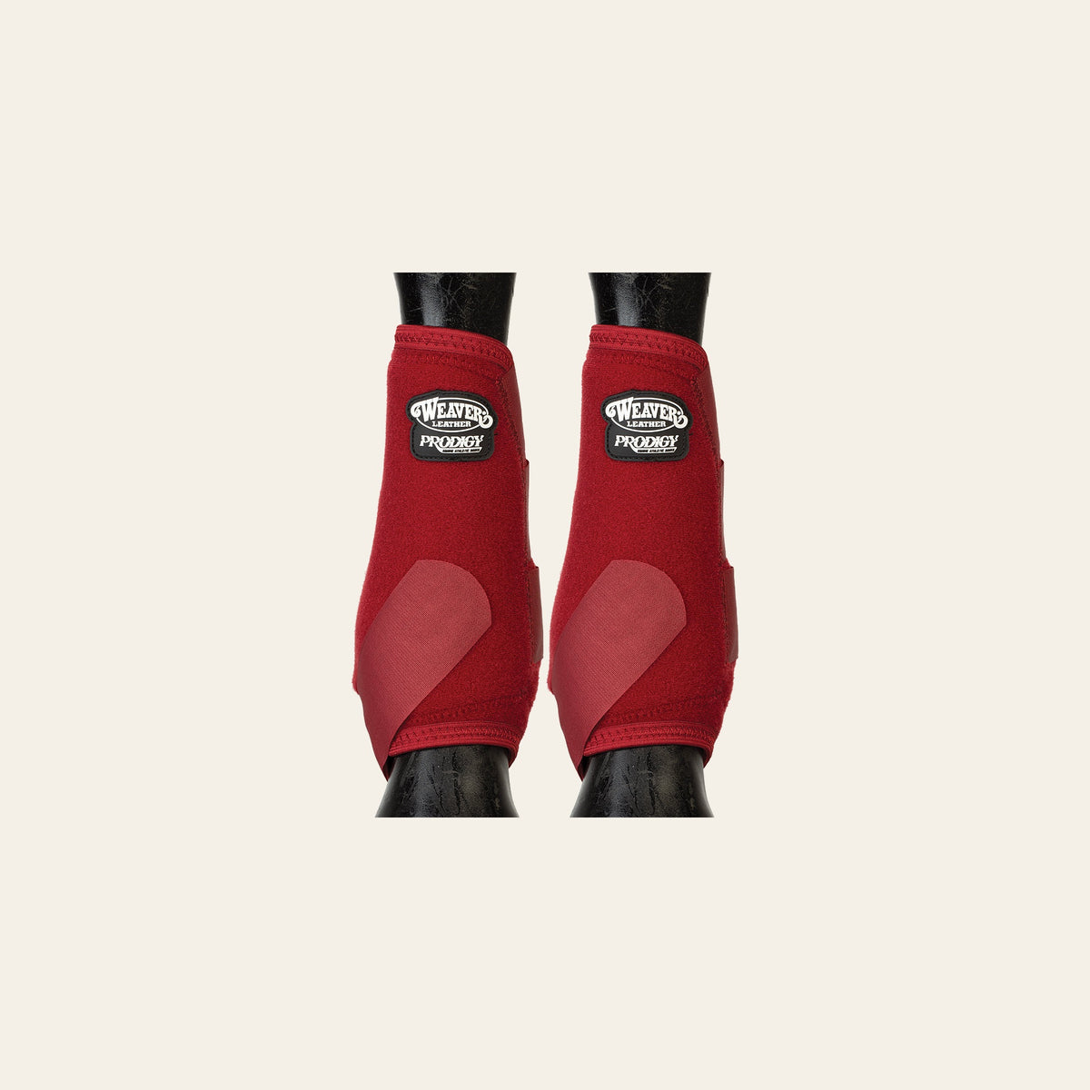 Small Weaver Horse Front Boots Prodigy Athletic 2 Pack Burgundy