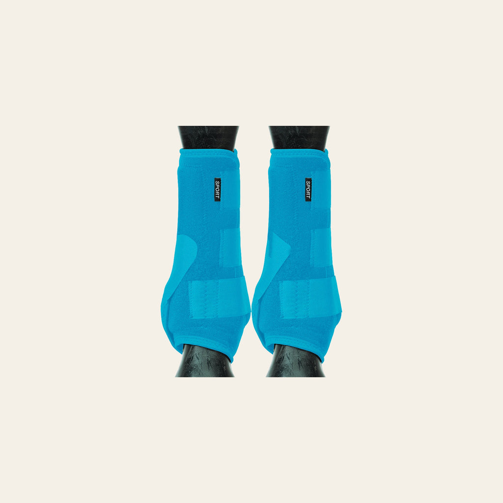 Weaver Horse Front Boots Synergy Sport Athletics Turquoise