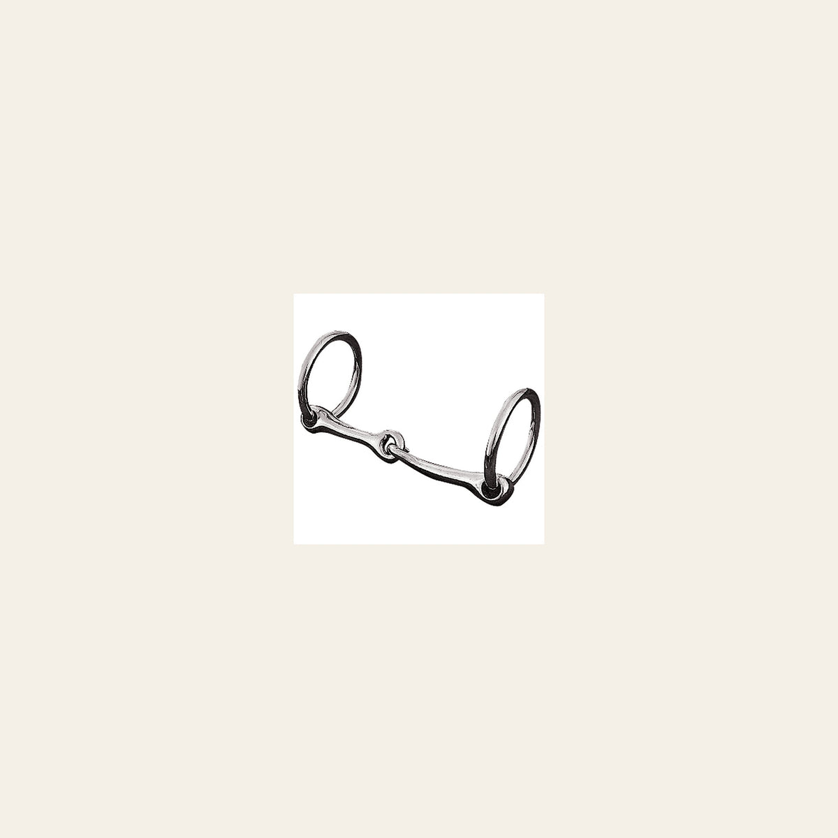 Weaver Leather Pony Ring Snaffle Horse Bit Nickle Plated