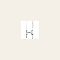 Weaver Leather Nylon Rope Gag Bridle | Stitched Latigo Ear | 5" Smooth Sweet Iron Snaffle Sliding Bit