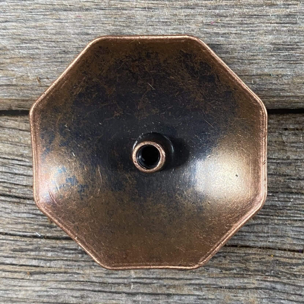 Copper Emerald Green Concho 1.5" W209L — view 2
