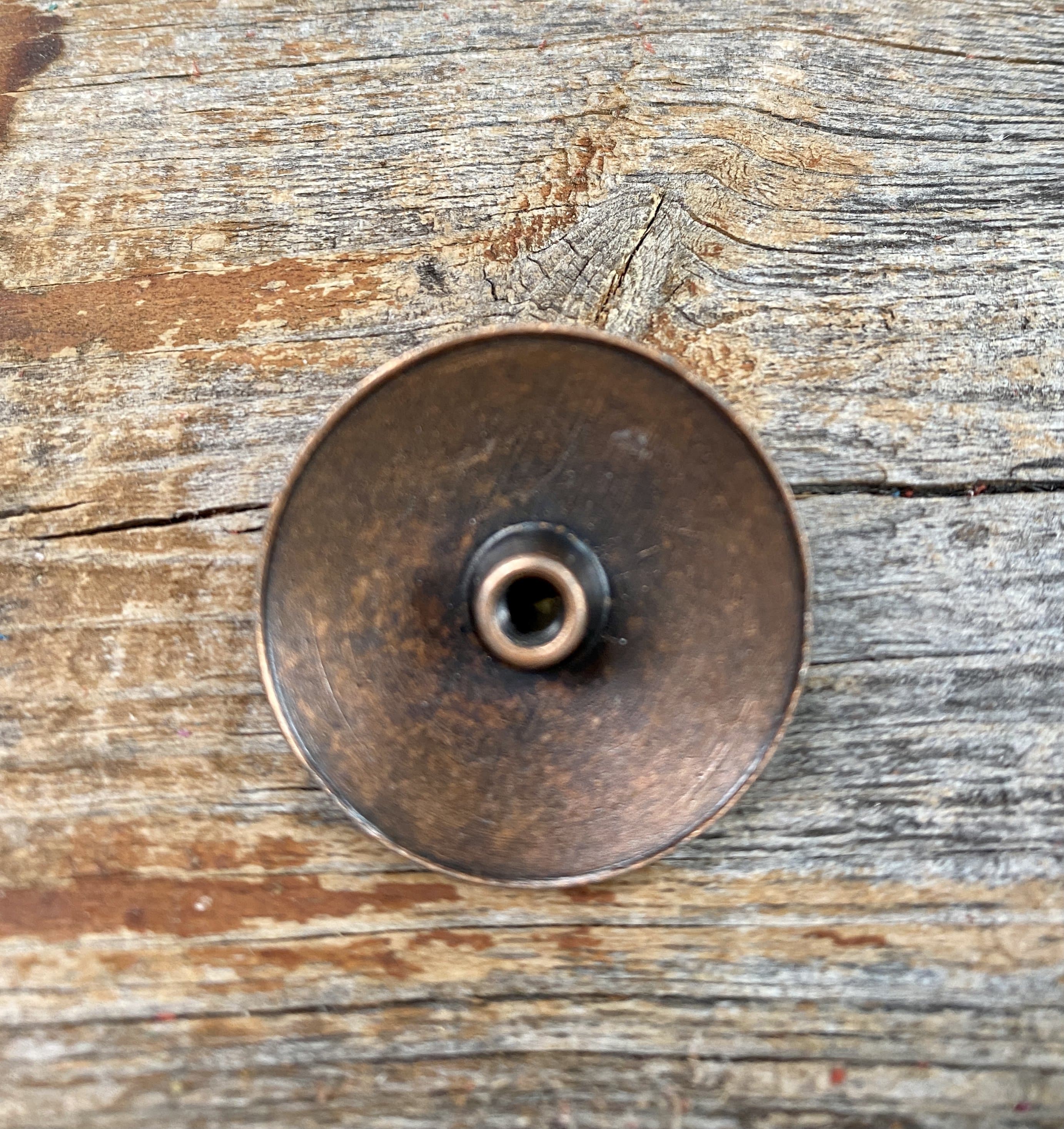Copper Sunflower Concho 1.25" W205L — view 2