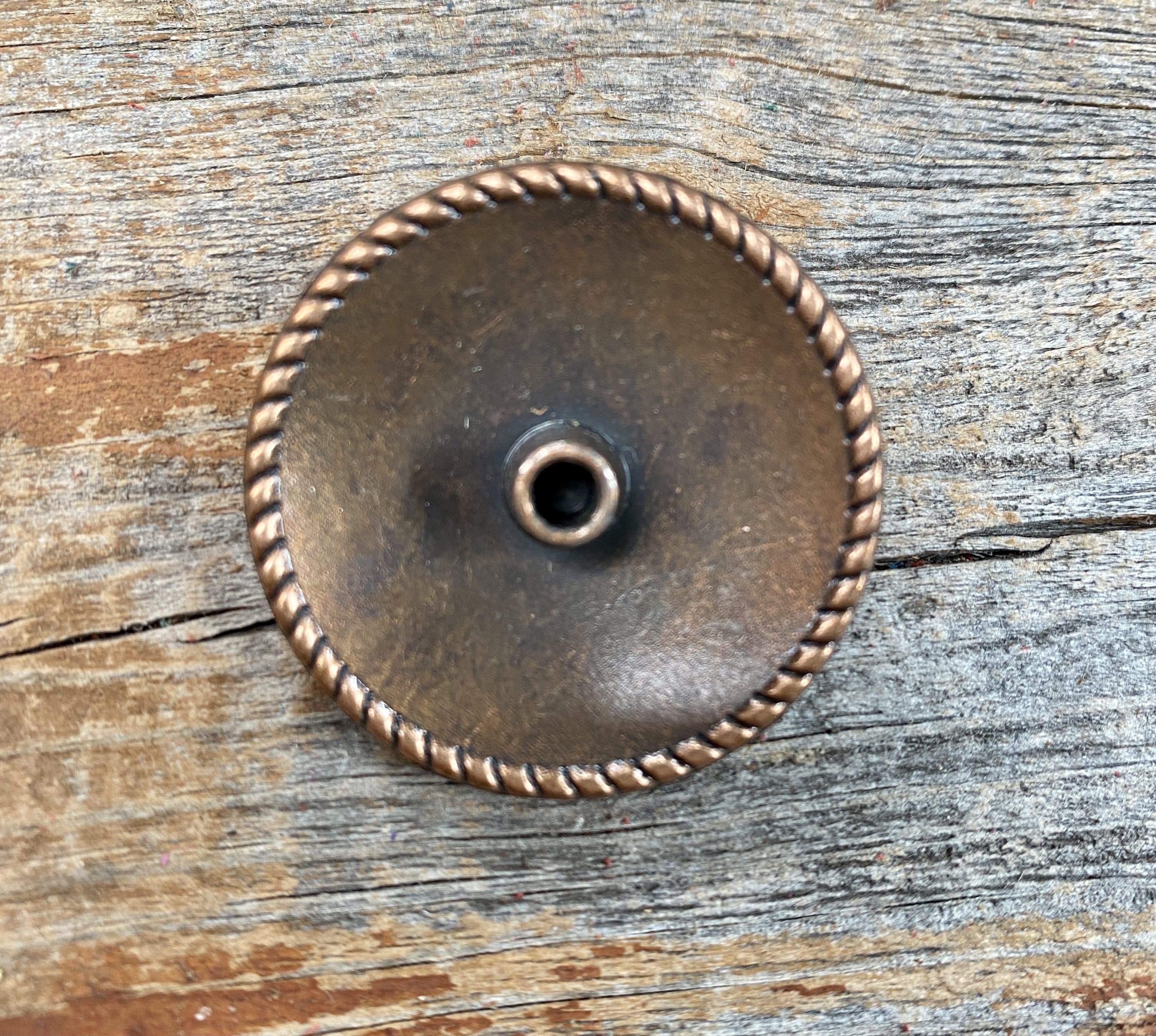 Copper Turquoise Concho 1.5" W180L — view 2