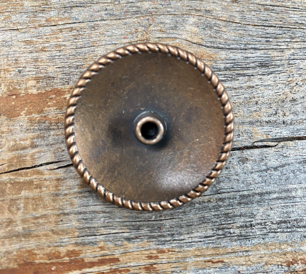 Copper Turquoise Concho 1" W180S — view 2