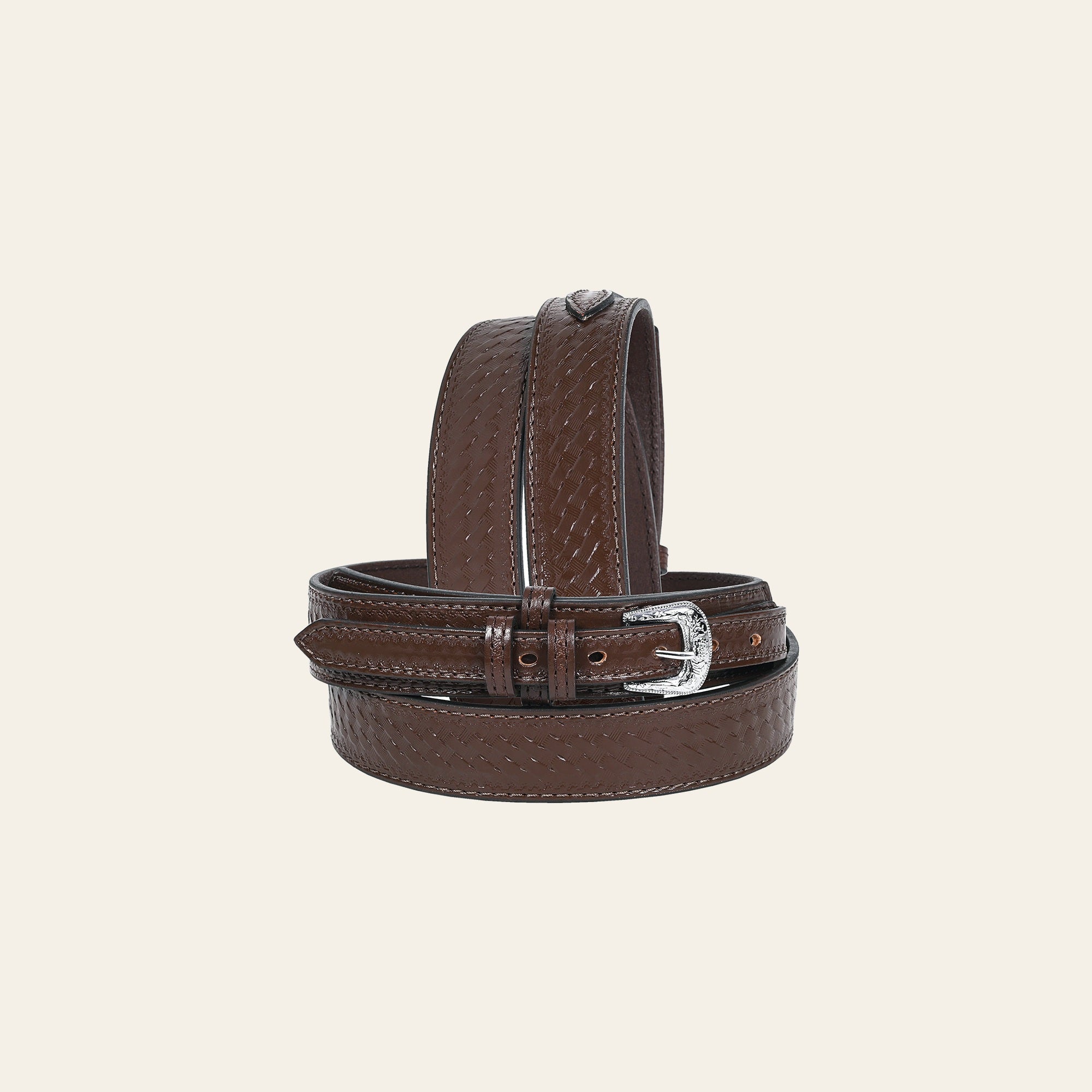 HILASON Western Genuine Leather Belt for Men Women Cowboy Cowgirl Handmade Unisex Full Grain Heavy Duty Engraved Buckle