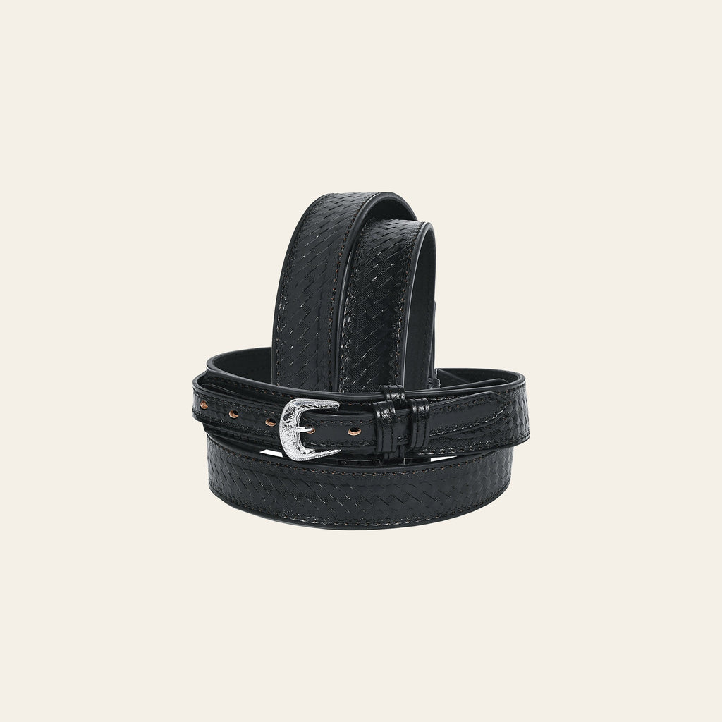 HILASON Western Genuine Leather Belt for Men Women Cowboy Cowgirl Handmade Unisex Full Grain Heavy Duty Engraved Buckle