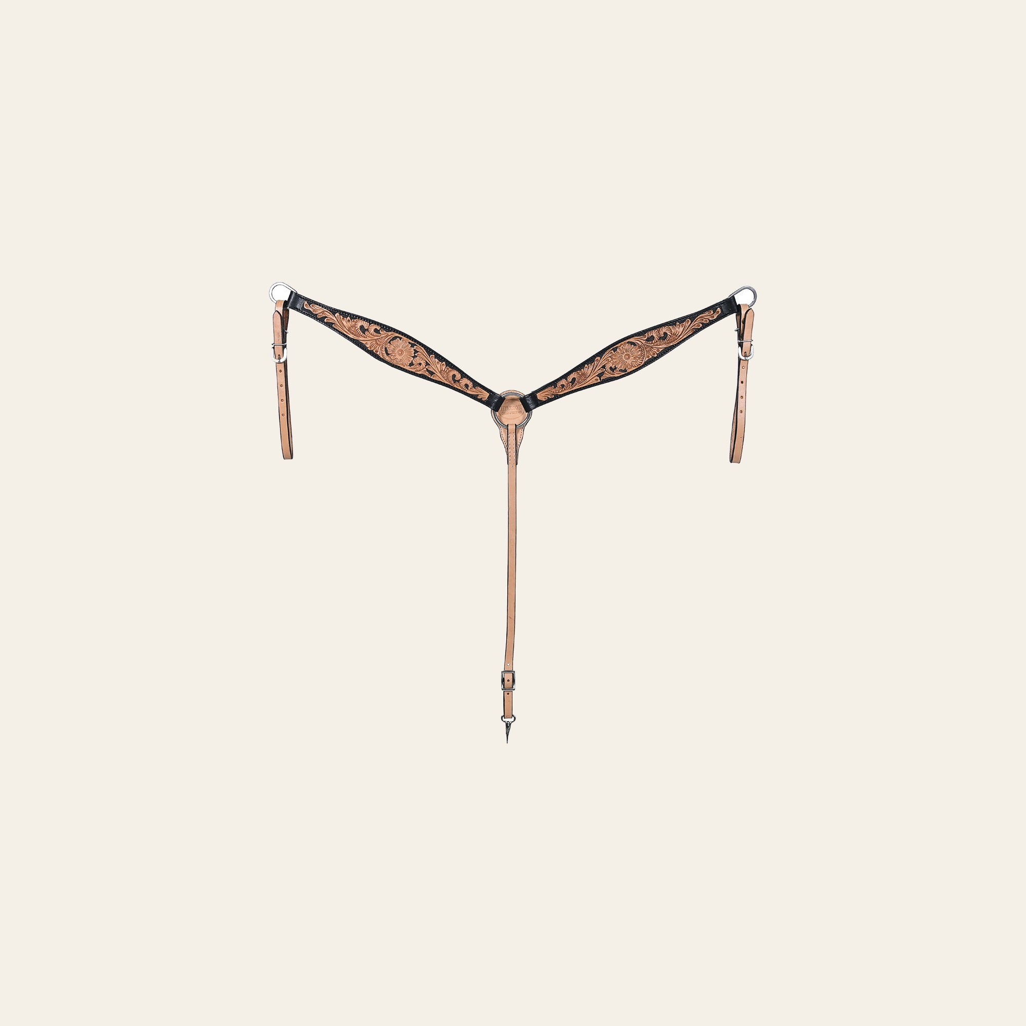 Hilason Western American Leather Horse Tack Set Tan