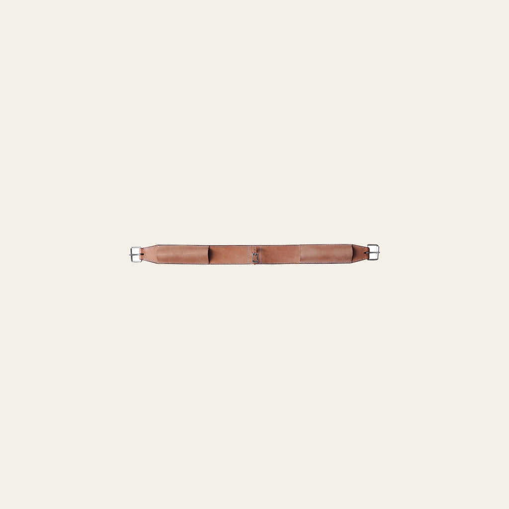 Hilason Western Leather Saddle Girth Cinch Plain