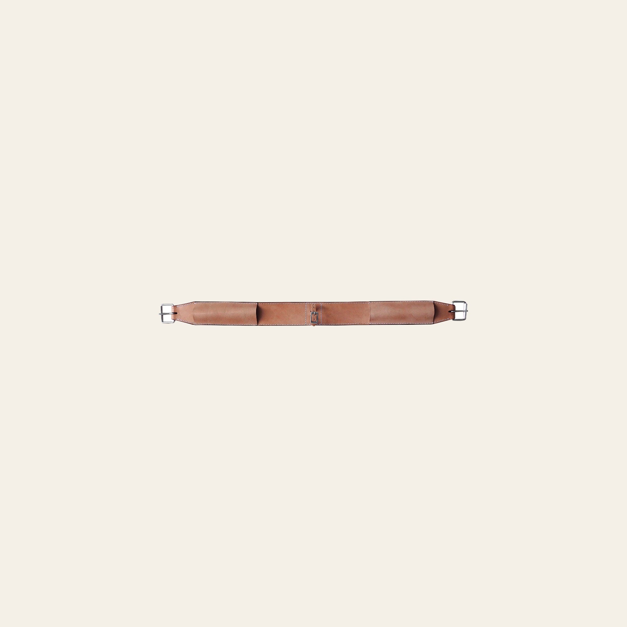 Hilason Western Leather Saddle Girth Cinch Plain
