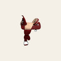 HILASON Western Horse Saddle Treeless Trail Barrel American Leather| | for Horses Leather
