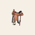 HILASON Western Horse Saddle American Leather Ranch Roping Cowboy | Hand Tooled Wade & For Horses