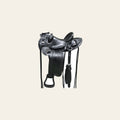 HILASON Western Horse Wade Saddle American Leather Ranch Roping Black | Hand Tooled & For Horses