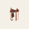 HILASON Western Horse Wade Saddle American Leather Trail Barrel Racing Antique Brown | Hand Tooled