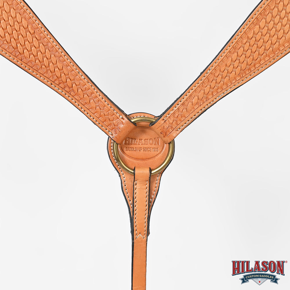 Western American Leather Breast Collar