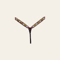 Bar H Equine Genuine Western American Leather Horse Premium Headstall & Breast Collar Set