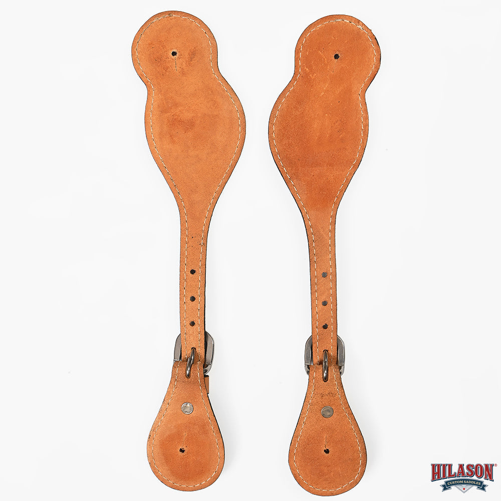 Hilason Western American Genuine Leather Cowboy Spur Straps Pair