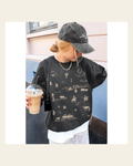 Willa Western Mineral | Crewneck on a warm cream background