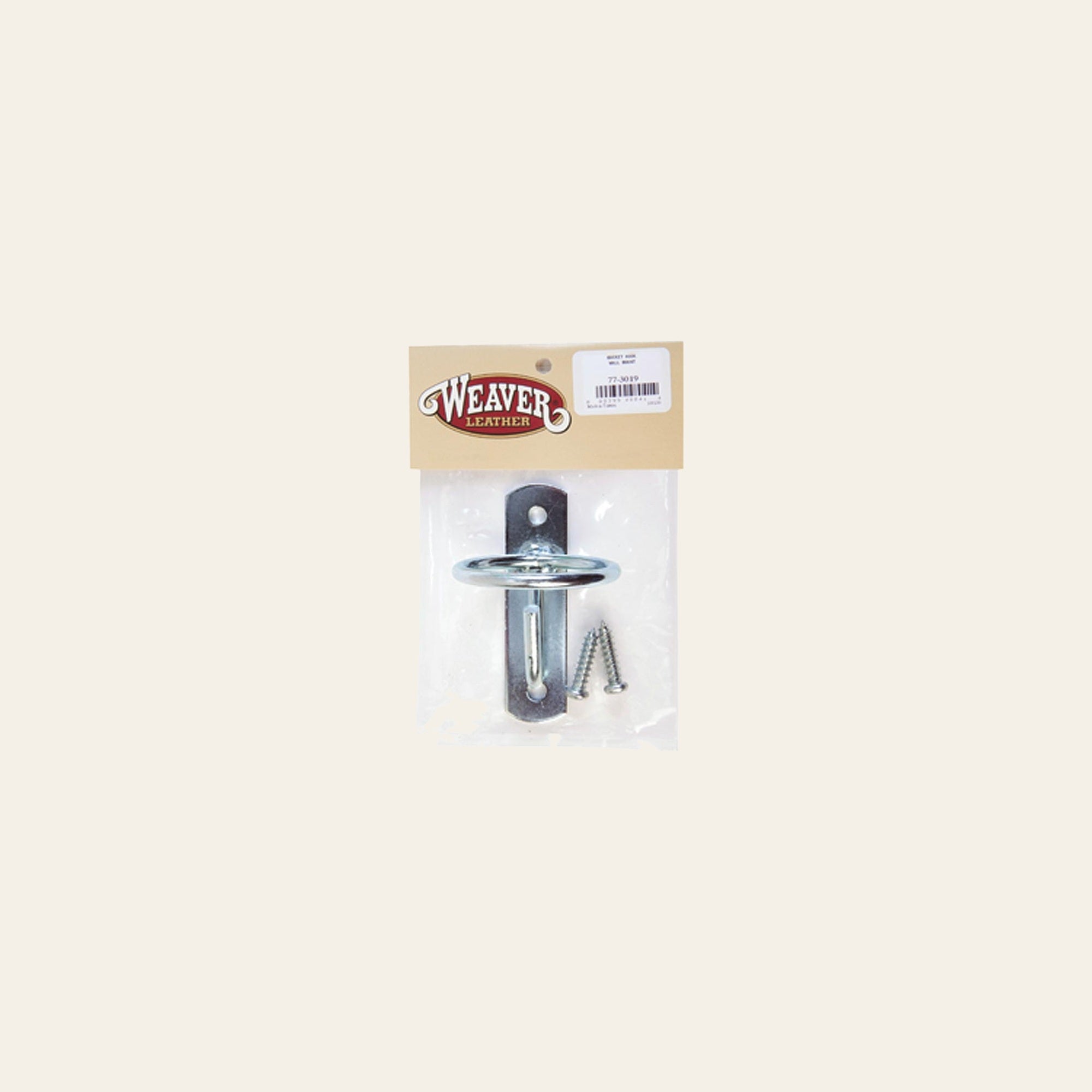 Wl-77-3019 Weaver Leather Horse Tack Zinc Plated Bucket Hook Walll Mount Qty1