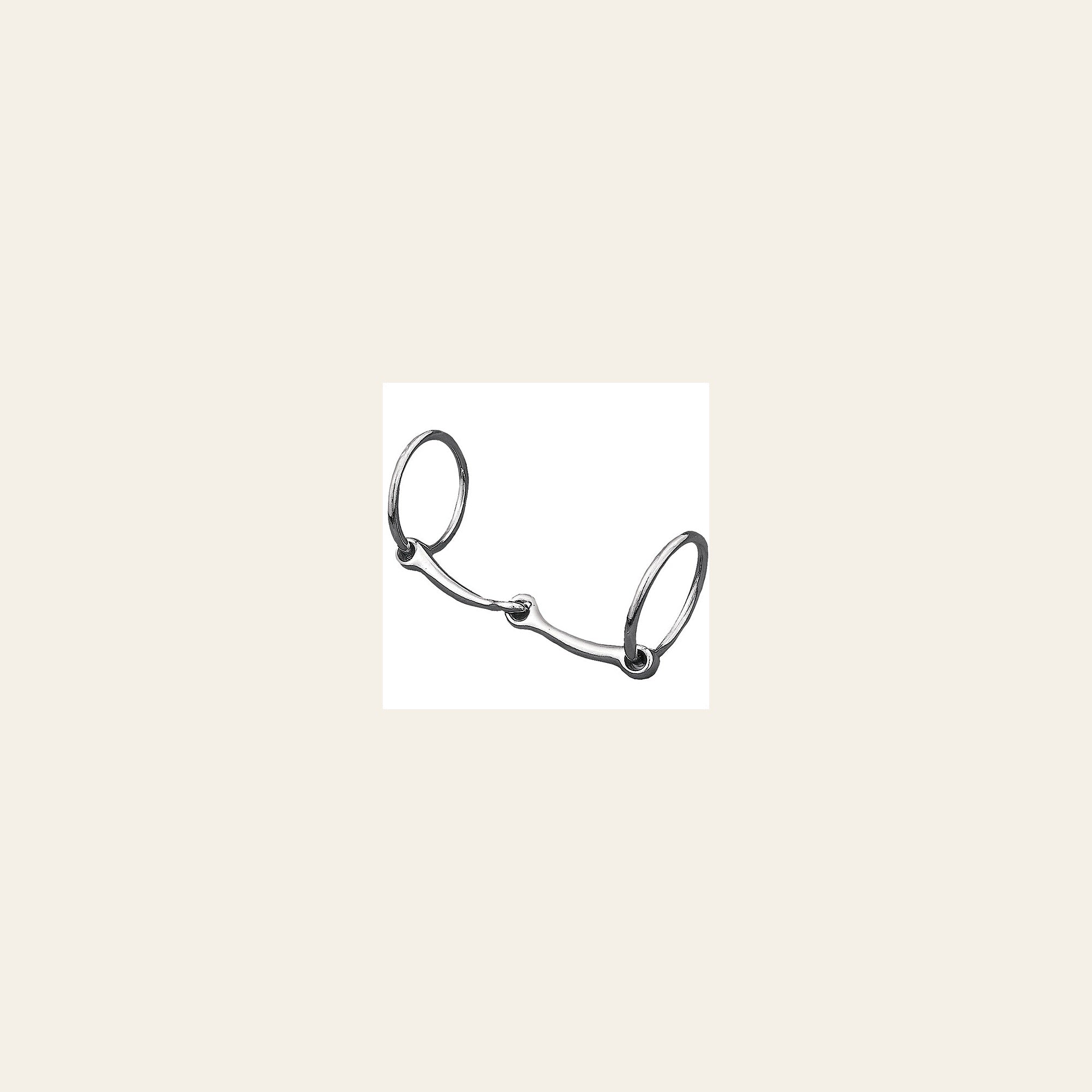 Wl2291 Weaver Leather All Purpose Ring Snaffle Horse Bit 5 In. Mouth