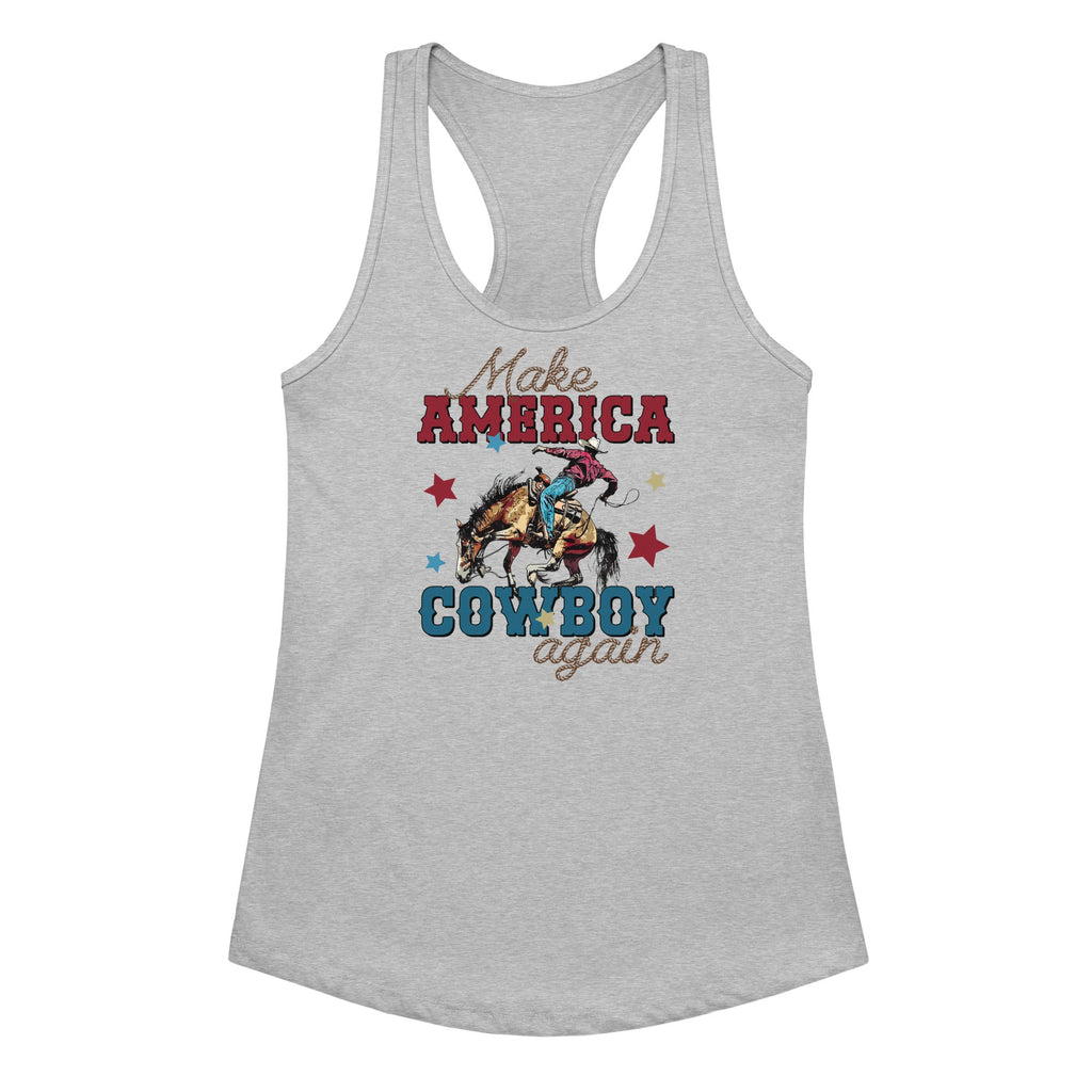 MACA Women’s Fitted Racerback Tank Top by Baha Ranch Western Wear
