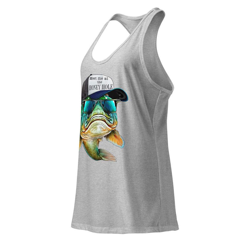 Honey Hole Fish Women’s Fitted Racerback Tank Top by Baha Ranch Western Wear - product image 11
