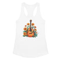 Hippie Guitar Women’s Fitted Racerback Tank Top by Baha Ranch Western Wear