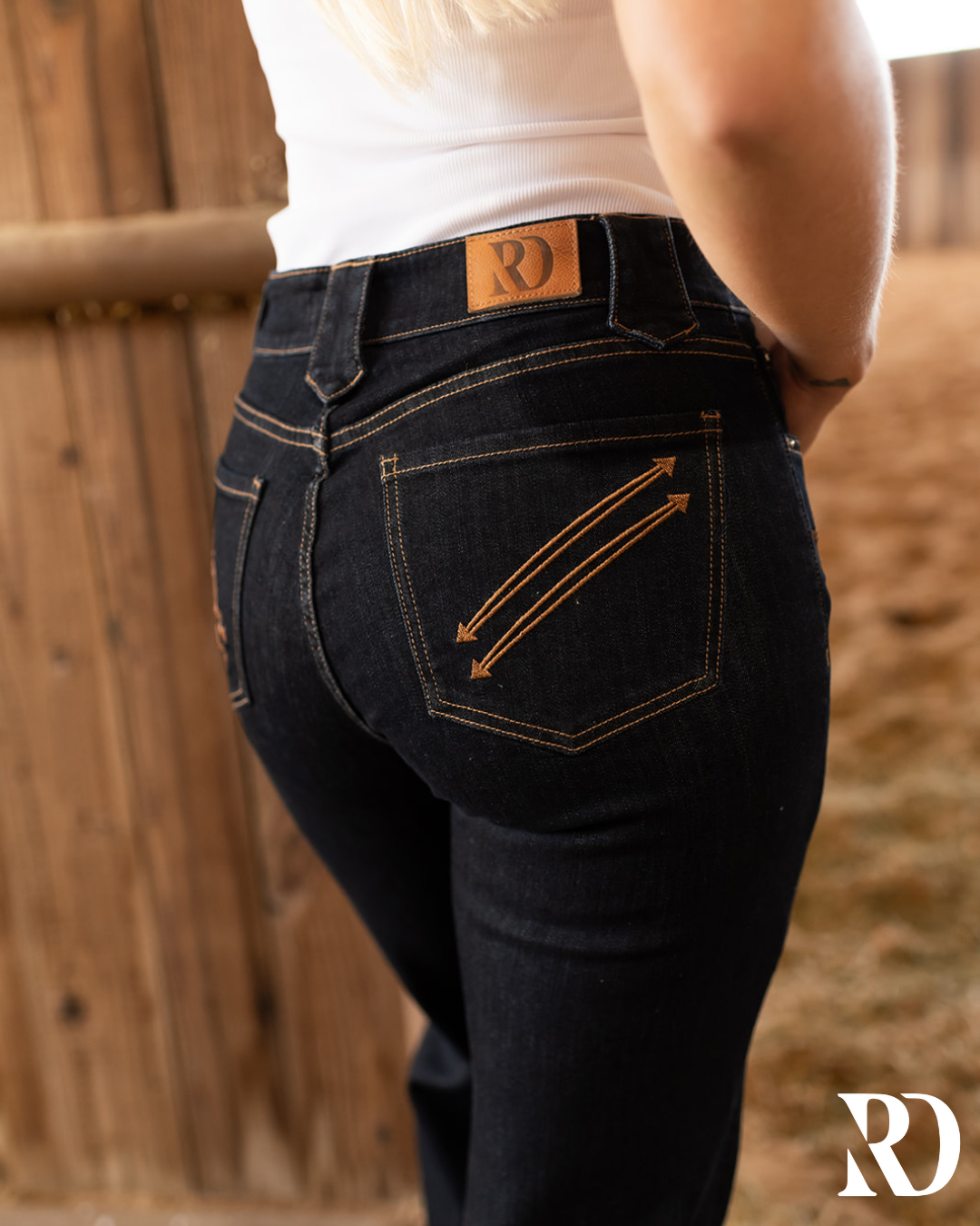 Yoakum Trouser - Dark Wash — view 3