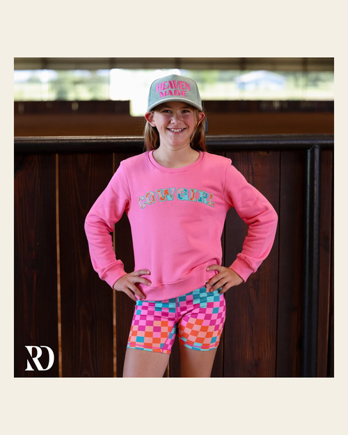 *youth* Vital Bike Shorts | Diego on a warm cream background