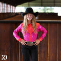 *youth* Summer Leopard Sparkle Performance Shirt