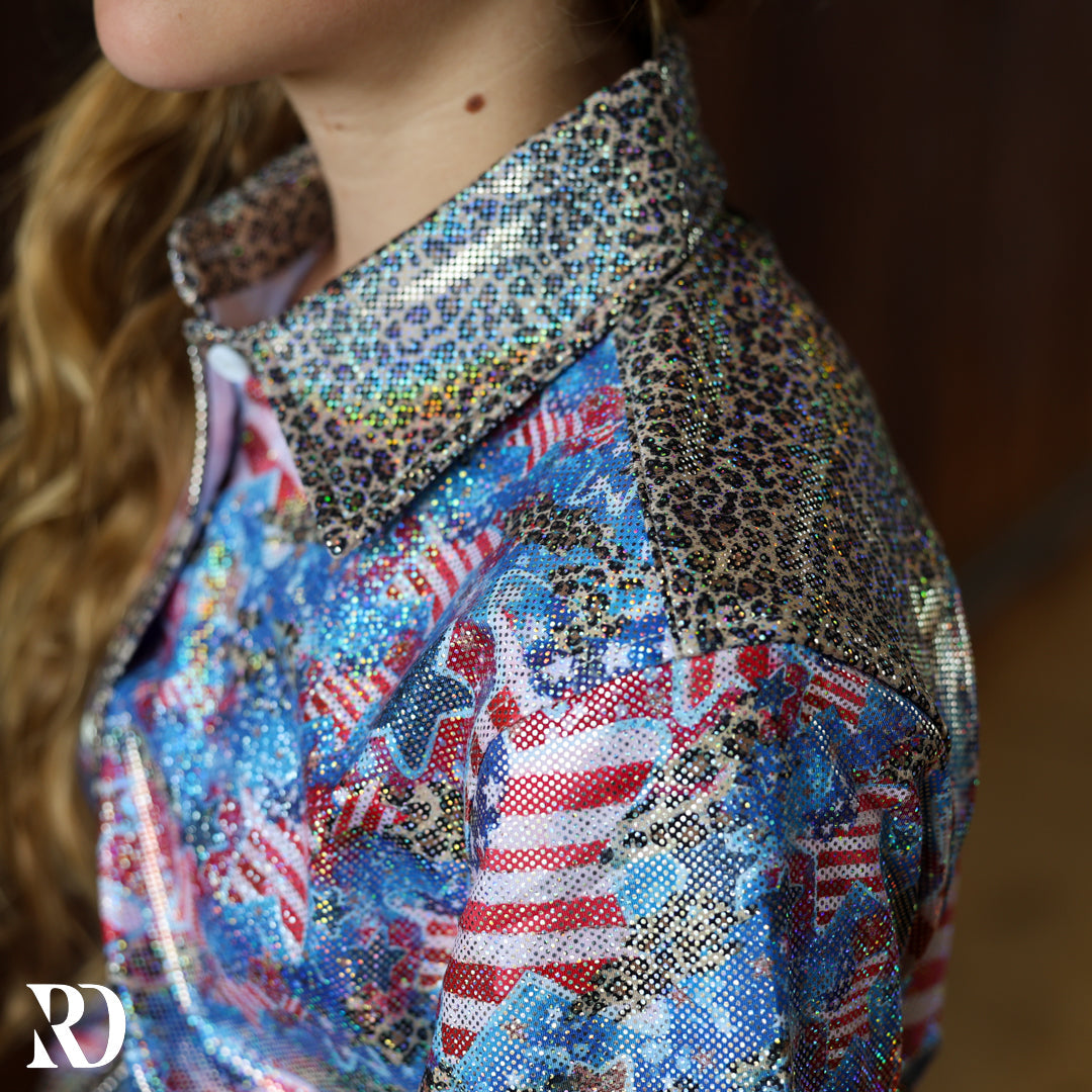 *youth* Wild & Free Sparkle Performance Shirt — view 2